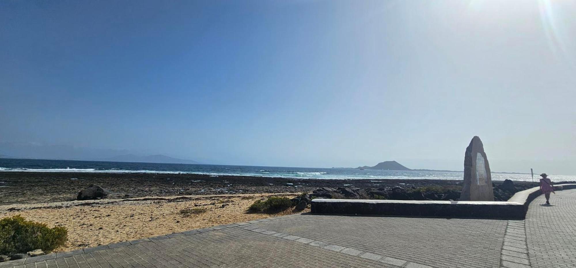 Bienvenue Appart Lumineux Avec Ascenseur Et Vue Sur La Mer 코라레호 외부 사진